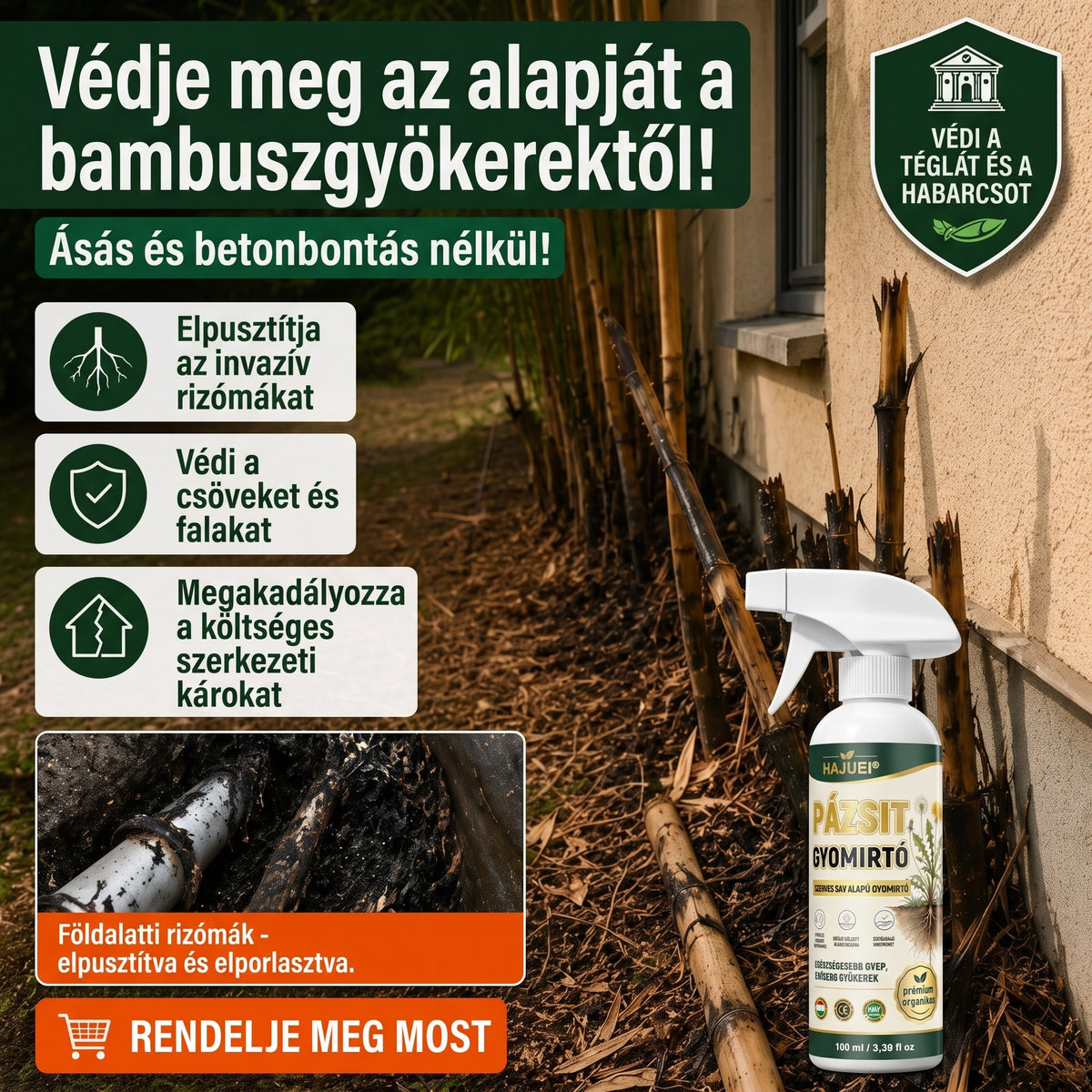 🚨 GYOMMENTES KERT −50% Csak korlátozott ideig!