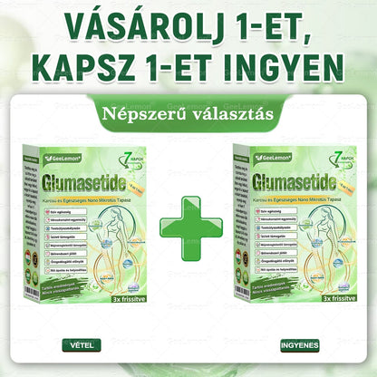 50% KEDVEZMÉNY ❤️ GeeLemon® Glumasetide 8 az 1-ben Nano Mikrotűs Tapasz | Moringa · Berberine · NAD+ | Napi 1× | Csak most!