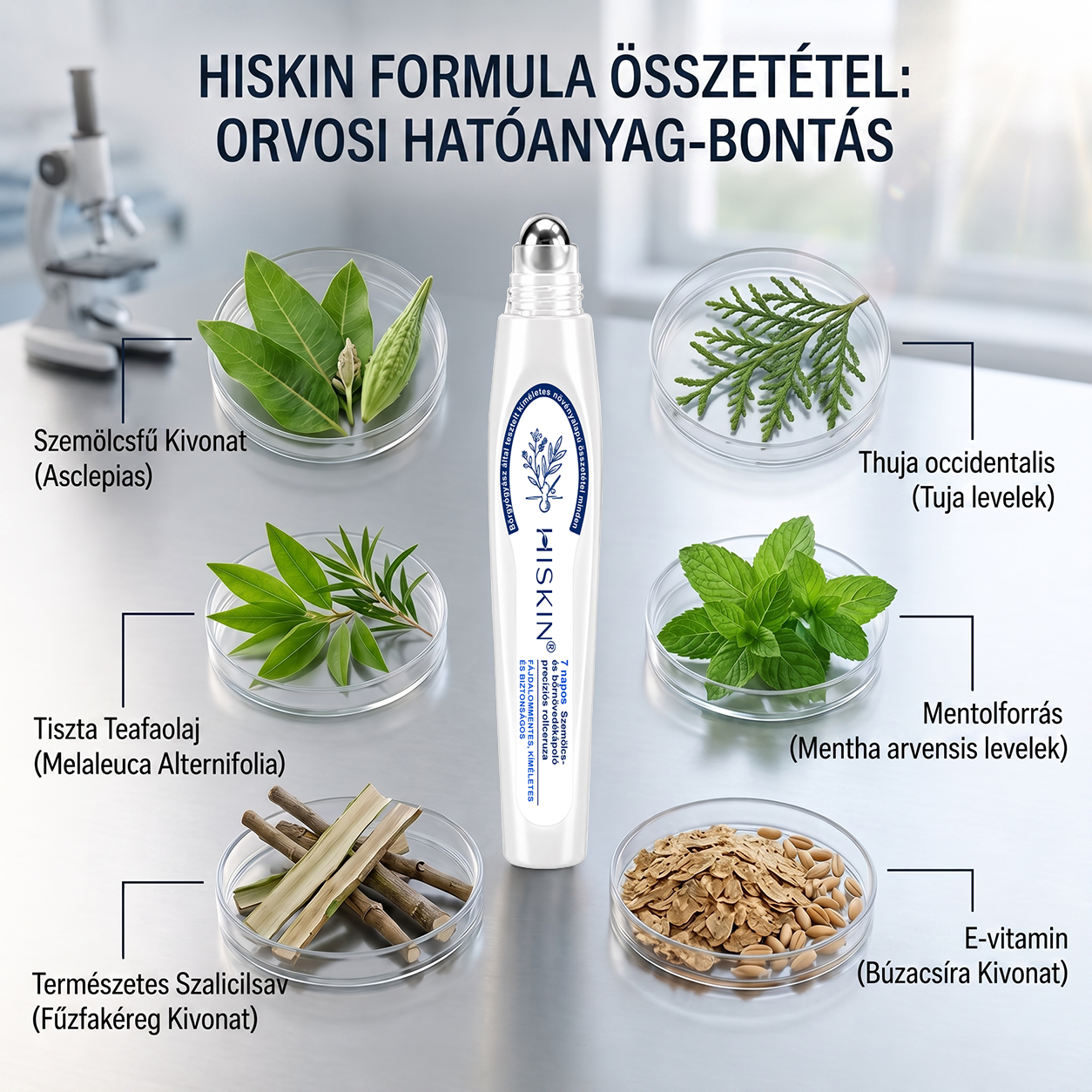 👑Hivatalos Márkabolt | 🚢🚢 Hiskin® 7 napos Szemölcseltávolító Roll-on Ápoló Folyadék (Fájdalommentes rollerball technológia, hegek nélkül) 🐬