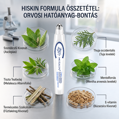 👑Hivatalos Márkabolt | 🚢🚢 Hiskin® 7 napos Szemölcseltávolító Roll-on Ápoló Folyadék (Fájdalommentes rollerball technológia, hegek nélkül) 🐬